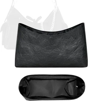 Purse Organizer Insert, Inside Bag Organizer Insert Fit for LV Carryall Cargo & Dark Handbag Dupont Paper Inner Liner Bag Organizer Insert (Style-03, Cargo)