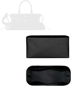 Purse Organizer Insert, Slim Inside Storage Bag Organizer Insert Fit for LV Biker Nano/PM Lightweight Inner Liner Pouch (Style-01, Nano)