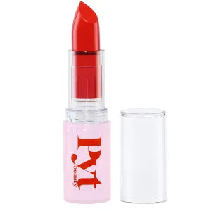 PYT BEAUTY Lipstick, Bright Red, Hydrating, Hypoallergenic, Vegan Makeup, 1 Count