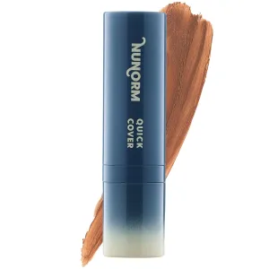 Quick Cover Stick | Lightweight Foundation   Concealer For Men's Skin | Face   Body | 17 Shades | Instantly Covers Blemishes | Natural Matte Finish | Cruelty-Free   Vegan | Portable (Walnut)
