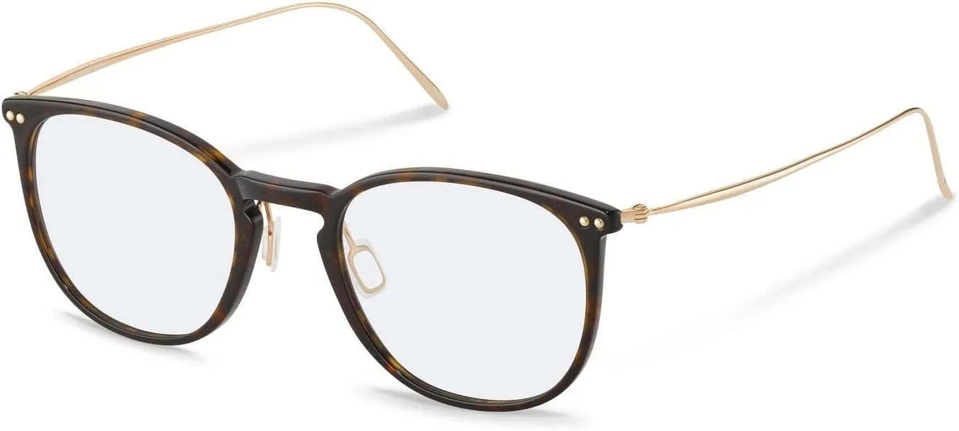 R7136 B000 dark havana, gold 52/21/140 MAN Eyewear Frame