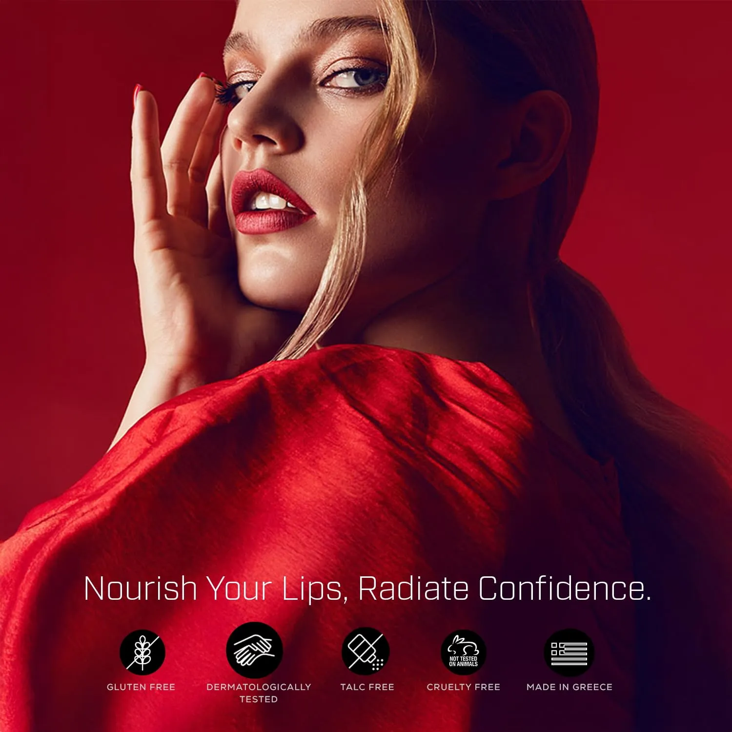 Radiant Professional Advanced Care Lipstick - Ultra Nourishing, Moisturizing Long Lasting Lipstick With Vitamin E- UVA UVB Filters - MATTE - Toffee (202)