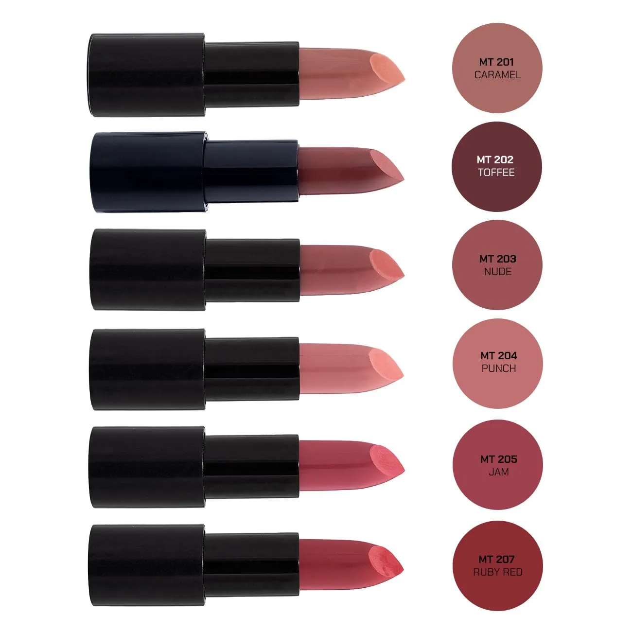 Radiant Professional Advanced Care Lipstick - Ultra Nourishing, Moisturizing Long Lasting Lipstick With Vitamin E- UVA UVB Filters - MATTE - Toffee (202)