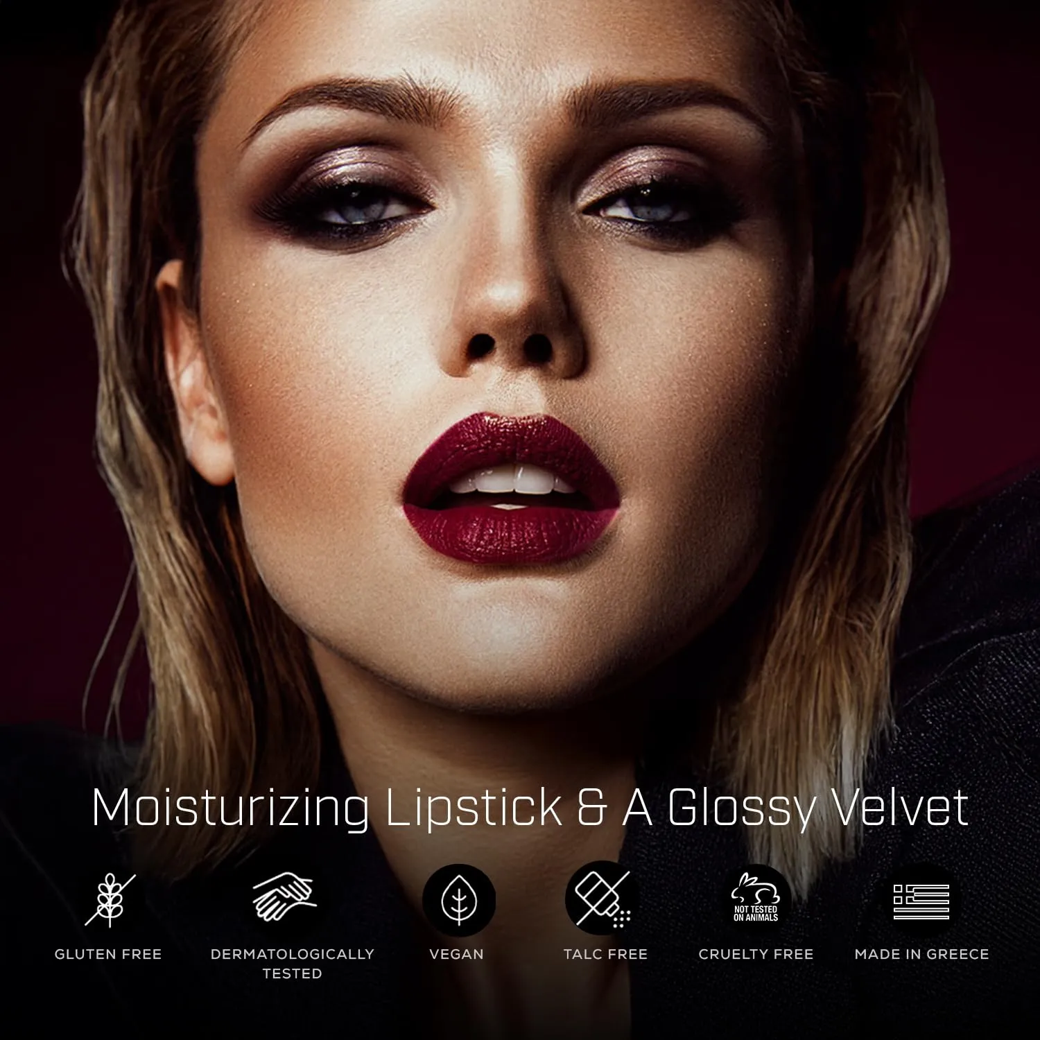 Radiant Professional Advanced Care Lipstick - Ultra Nourishing, Moisturizing Long Lasting Matte Lipstick With Vitamin E- UVA UVB Filters For Sun Protection- VELVET (06 BRICK – WARM REDDISH BROWN)