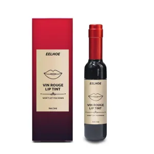 Red wine-shaped lipstick (chardonnay orange)