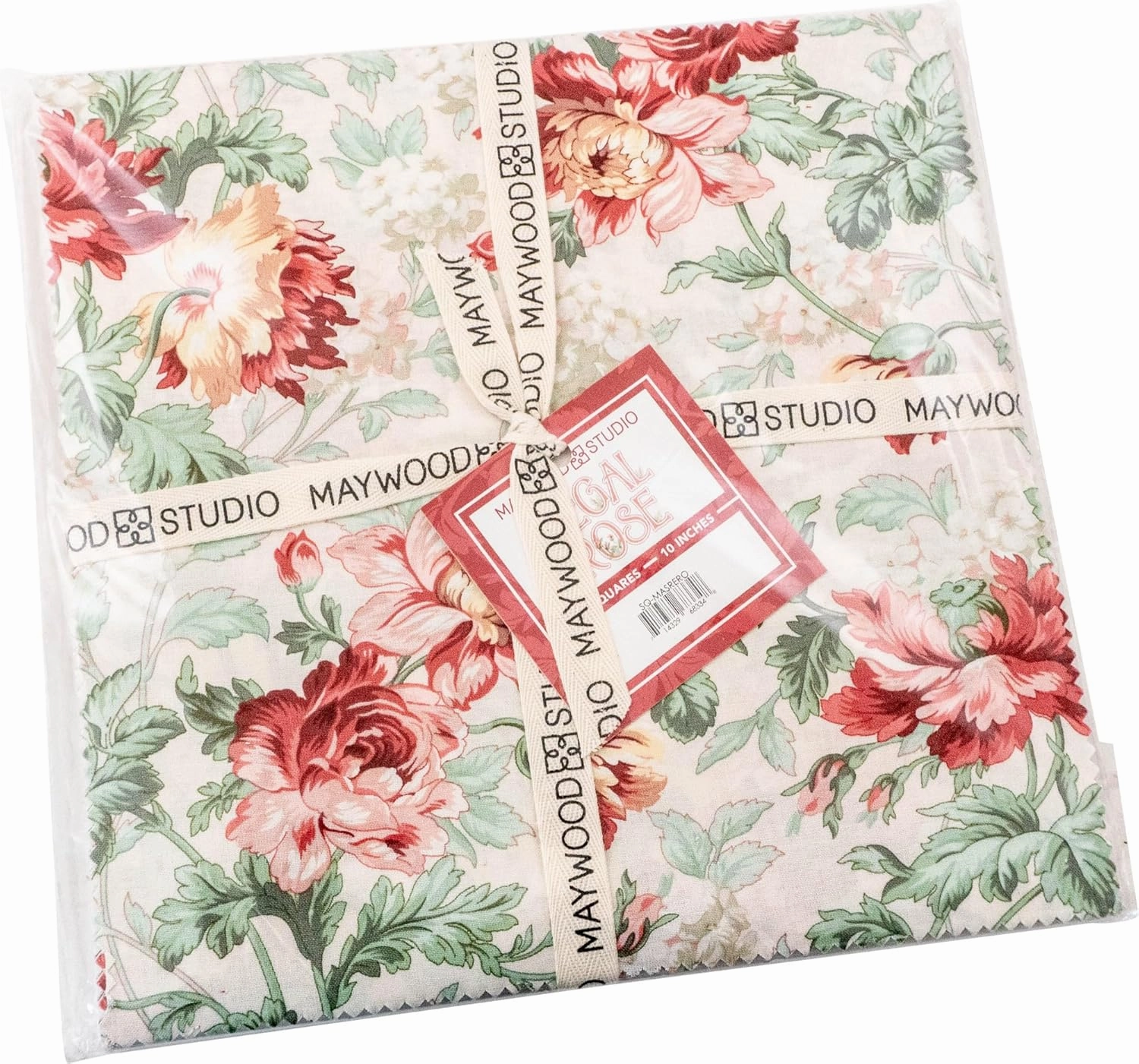Regal Rose 10" Squares 42 Pieces Layer Cake Maywood Studio