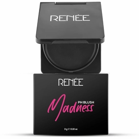 RENEE Madness pH Blush, Instant Unique Pink Payoff, Highly Blendable, Light Weight, Long Lasting, Moisturizing Formula, Enriched With Olive, Macadamia & Shea, Paraben Free & Cruelty Free