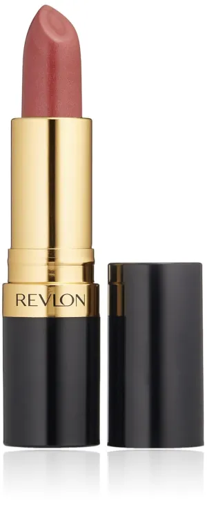 Revlon Super Lustrous Lipstick with Vitamin E and Avocado Oil, Pearl Lipstick in Mauve, 610 Gold Pearl Plum, 0.15 oz (Pack of 2)