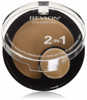 Revlon ColorStay 2-in-1 Compact Makeup & Concealer, Buff