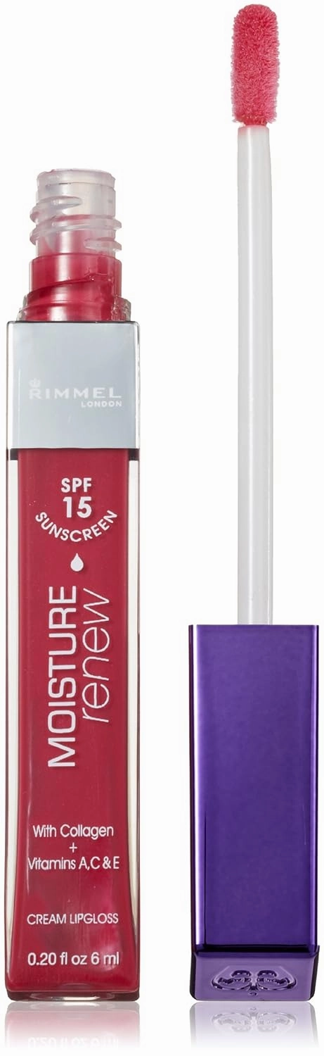 Rimmel Moisture Renew Cream Lipgloss Purple Rescue