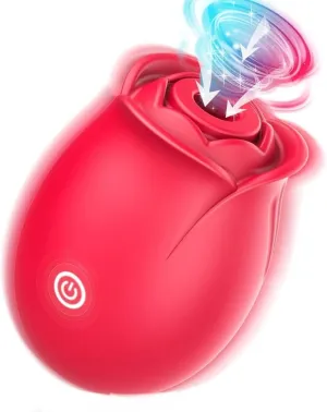 Rose Toy Vibrator for Woman Neworld 3 in 1 Rose Sex Toy Vibrator Stimulator with Licking Kissing Vibrating, Clitoral Nipple G Spot Vibrators, Adult Couples Sucking Sex Toys & Games Sex Machine