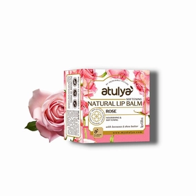 Rose Natural Lip Balm with Bees Wax & Honey | Nourishing Lip Balm for Soft Lips | Lip Balm for Velvety Lips | Unisex Formula| 5g(Pack Of 1)