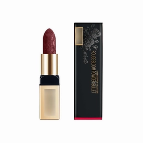 Rouge Bloom Powder Matte Bullet, High Impact Matte Finish, Weightless & Long-Lasting Up To 10Hrs, Infused With Vita Rose For Smooth & Moisturised Lips, Blurs Lip Lines - Plum Garden