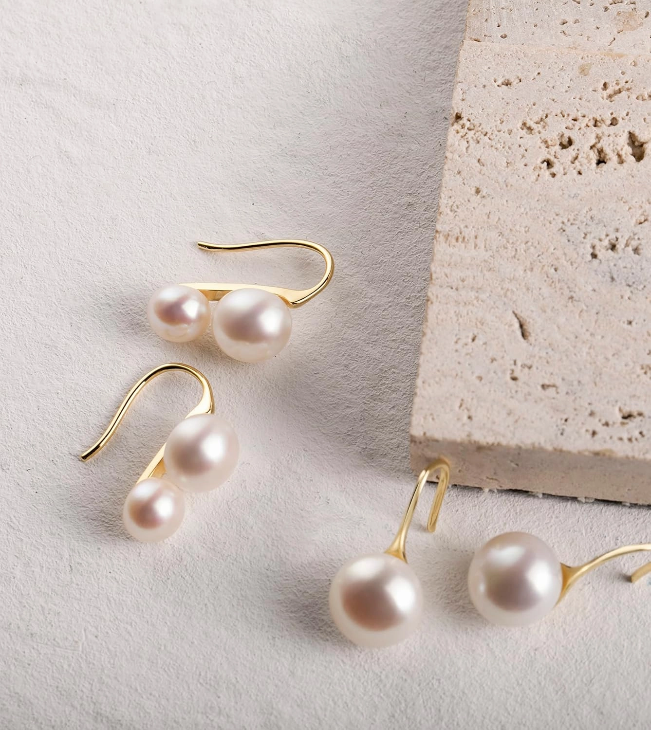 S.Leaf Pearl Drop Earrings Pearl Earrings for Women Pearl Drop Earrings Dangle Earrings for Women Earrings for Women Trendy