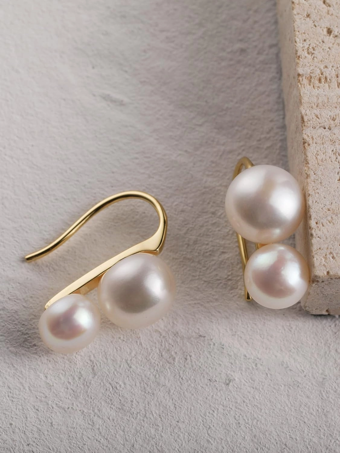 S.Leaf Pearl Drop Earrings Pearl Earrings for Women Pearl Drop Earrings Dangle Earrings for Women Earrings for Women Trendy