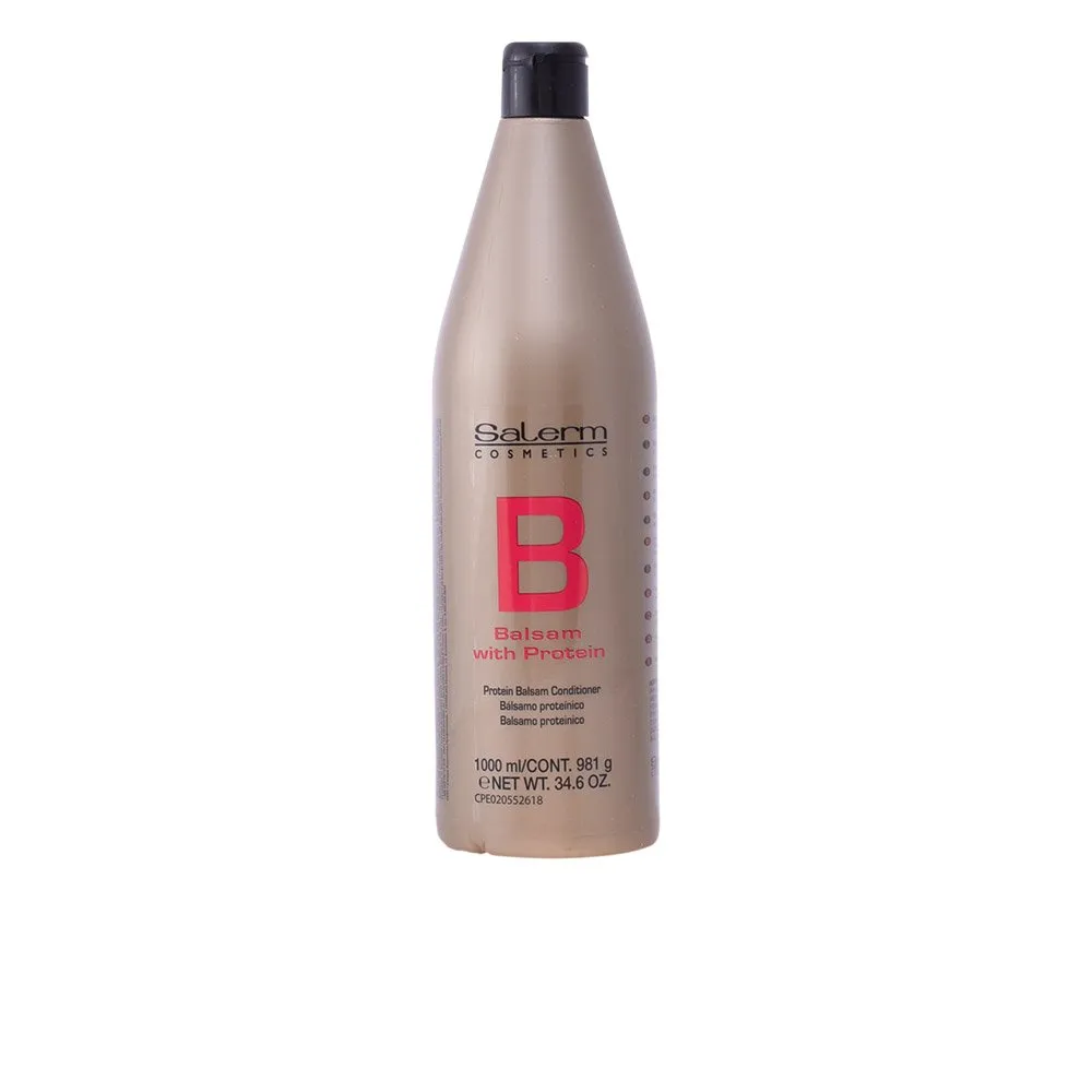 SALERM Protein Balsamo Conditioner, 34.6 Ounce/1000 Milliliter