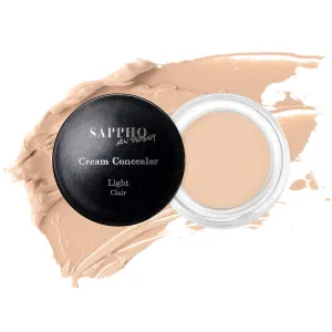 SAPPHO New Paradigm - Organic Cream Concealer | Clean, Vegan, Cruelty-Free Makeup (Light)