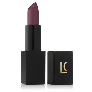 Semi-Matte Lipstick - Fierce, Deep Purple - Natural Moisturizing Ingredients for All Day Wear - Paraben-Free, Cruelty-Free, Vegan Formula - Hydrating Highly-Pigmented Lip Makeup