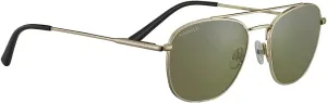 Serengetti Square Carroll Shiny Light Gold-Mineral Non Polarized 555nm, Multi, One Size
