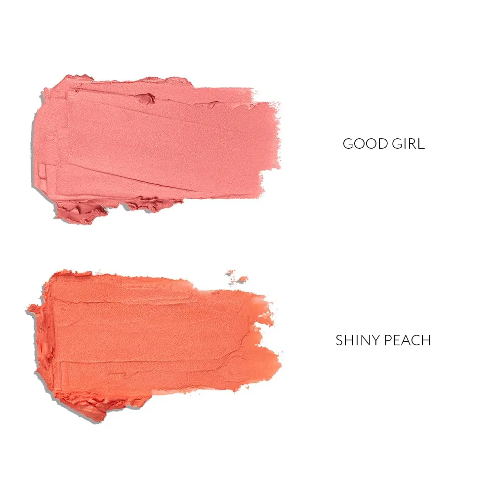 Sexy Cream Blusher GOOD GIRL. Fresh Healthy Glow, Face Blush Makeup by Romanovamakeup. Creamy & Silky Texture, Blends Easily, Long Lasting Cute Cheeks for Women. Pink shade, Ideal for All Skin Type.