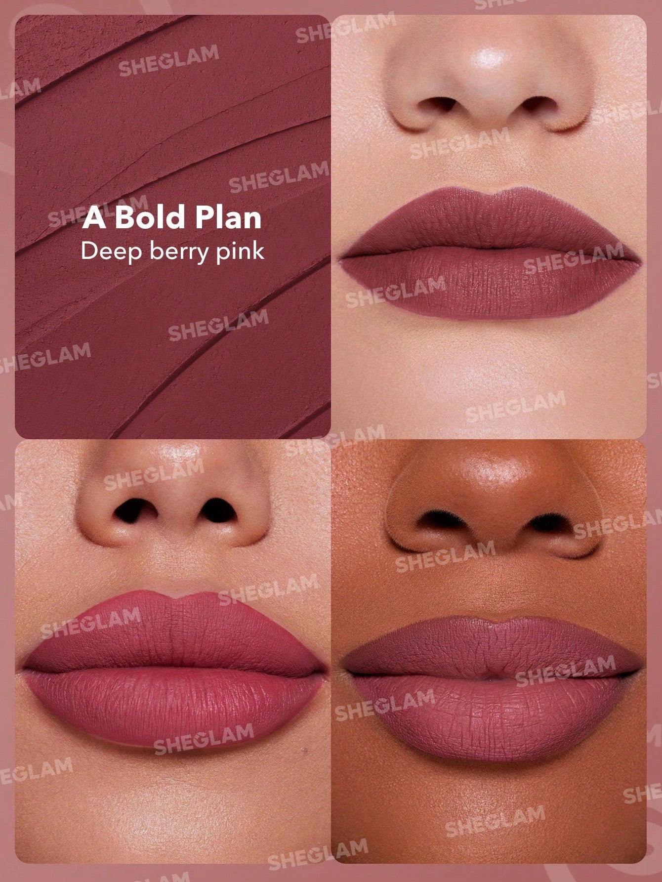 SHEGLAM Dynamatte Boom Long Lasting Matte Lipstick