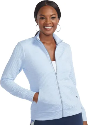Skechers Women's Mock Neck Jacket with Rose Gold Zipper