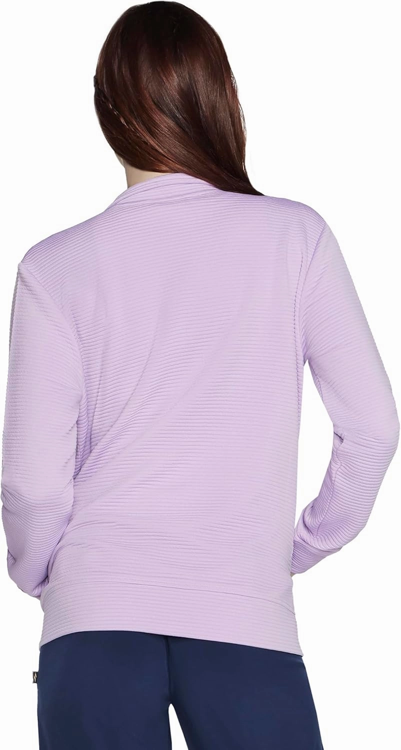Skechers Women's Mock Neck Jacket with Rose Gold Zipper