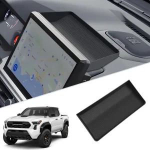 SKTU 2024 2025 Tacoma Dashboard Storage Box for 2024  Tacoma (Limited/Trailhunter/TRD Pro) Behind Screen Organizer 2024 2025 Tacoma Accessories 2024 2025 Tacoma Dashboard Tray [14-Inch Only]