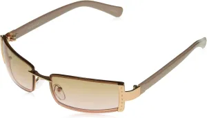Southpole Women's 1022sp Slim Retro Metal Uv400 Protective Rectangular Sunglasses. Cool Gifts for Her, 51mm