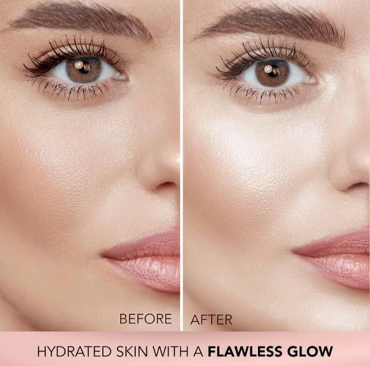 Strobe Cream - 30g | Primer   Highlighter   Moisturizer | Shea Butter & Hyaluronic Acid | Intense Hydration | Flawless Radiant Dewy Skin (Silver)