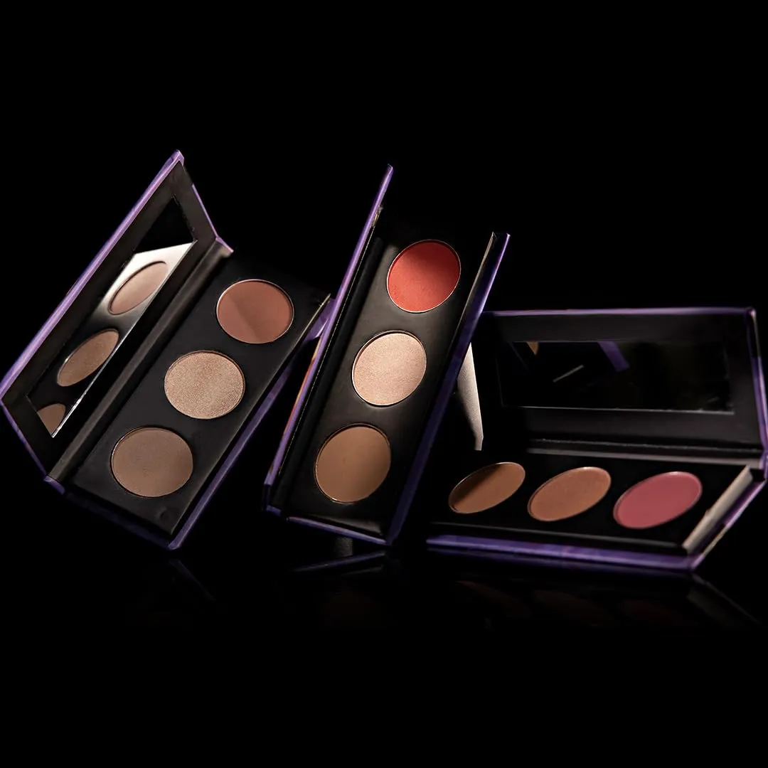 SUGAR Cosmetics Contour De Force Face Palette - 02 Vivid Victory Longlasting Formula, Lightweight Blush, Highlighter And Bronzer, Paraben Free.