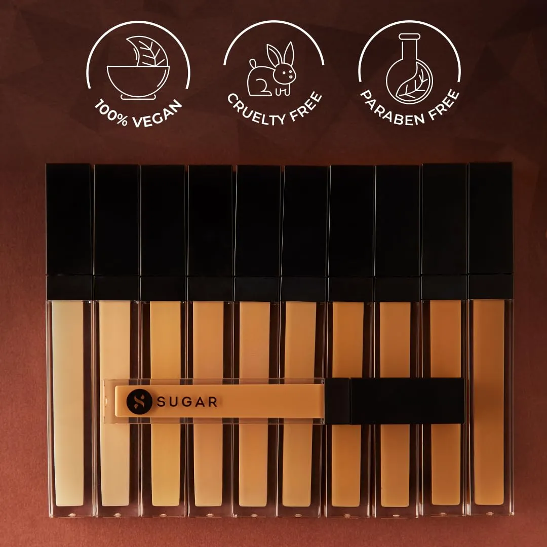 Sugar Cosmetics Magic Wand Waterproof Concealer45 Con Panna (Medium Beige, Golden Undertone) Full Coverage Waterproof Longwear formula