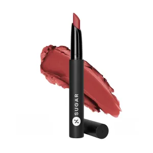 SUGAR Cosmetics Matte Attack Transferproof Lipstick09 The Peach Boys (Midtoned Peach With Hints Of Red And Brown) Moisturiser, Long Lasting, Matte Finish