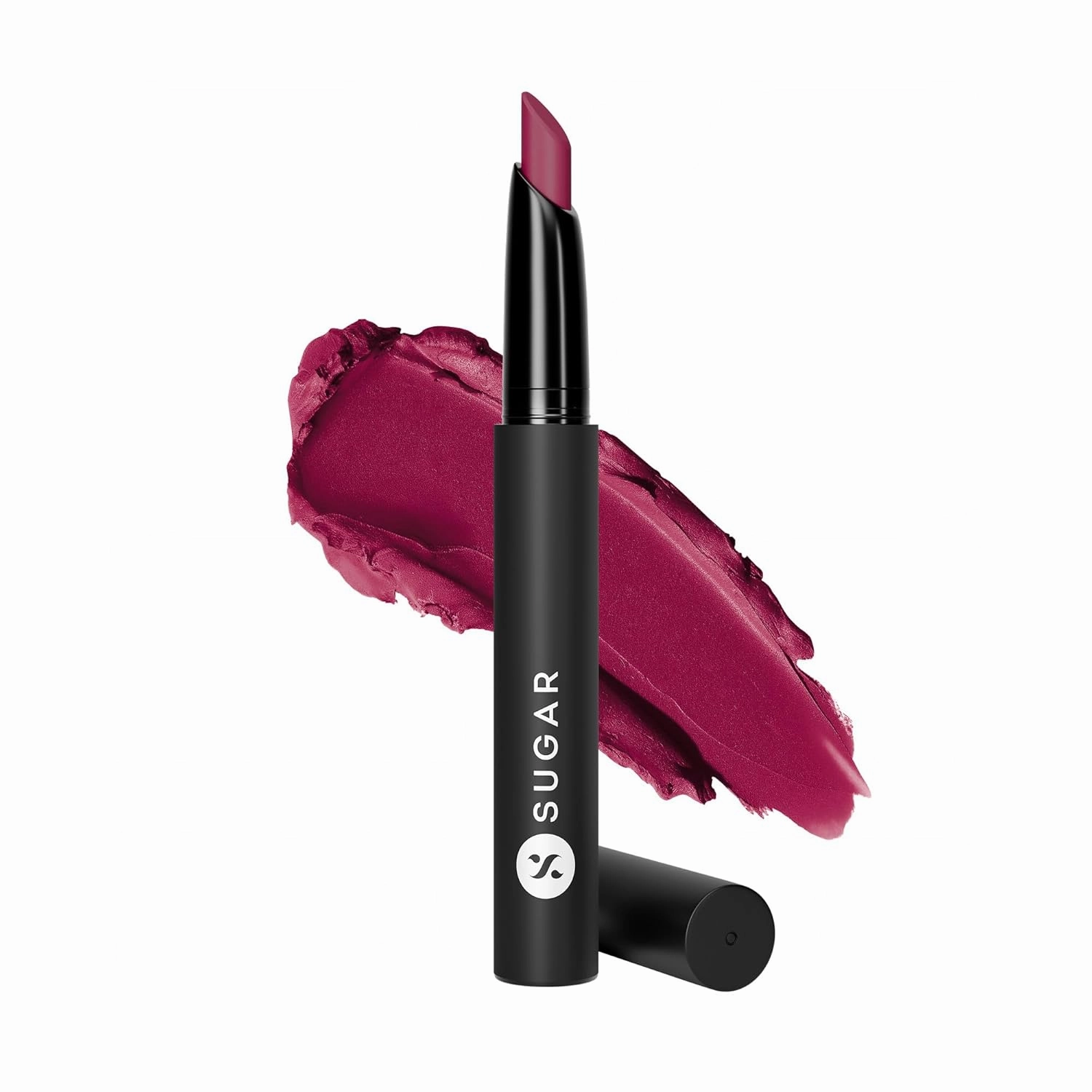 SUGAR Cosmetics Matte Attack Transferproof Lipstick - 08 Daft Pink (Deep Pink), Pink, 2 g Moisturiser, Long Lasting, Matte Finish