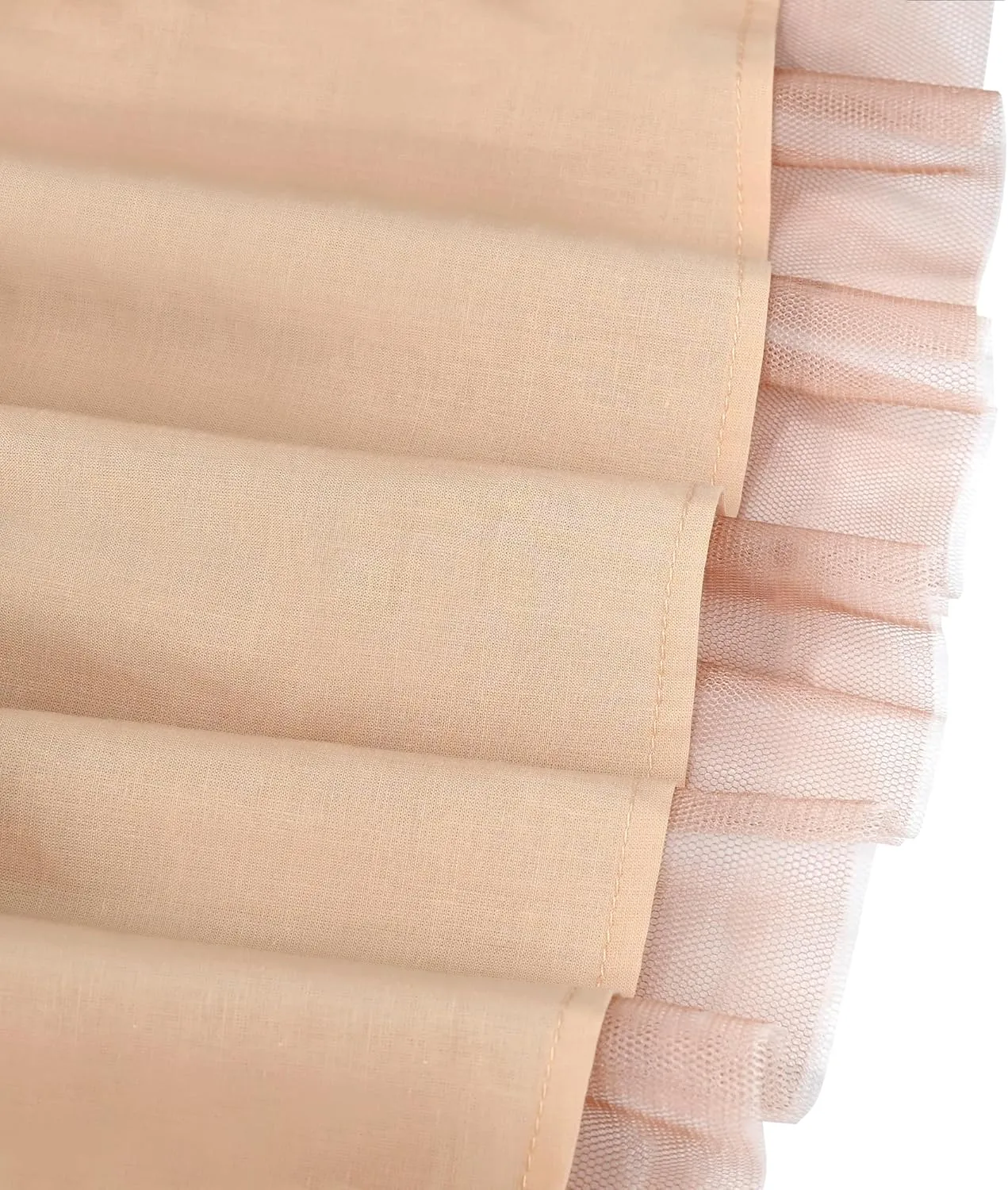 Sunny Fashion Girls Dress Pink Sequin Wedding Hi-Low Tulle Skirt Tutu Flutter Sleeve