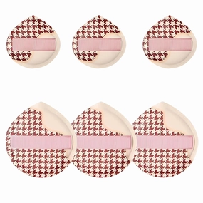 Super Thick Soft Makeup Sponges – Large Beauty Blender Puff, Wet & Dry Use for Concealer & Foundation, 6PCS Cosmetic Puff Cushions, Makeup Tools for Flawless Application