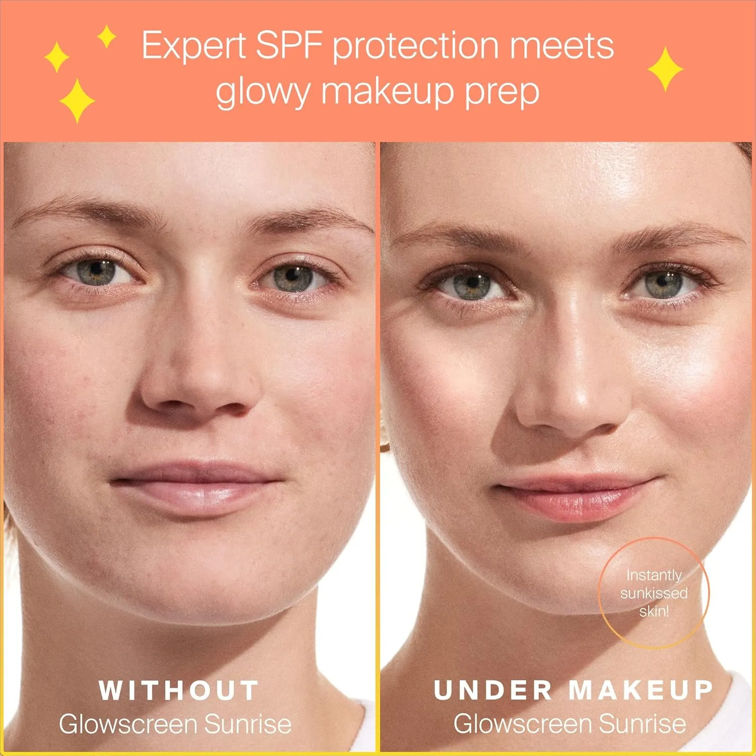 Supergoop! Glowscreen SPF 40, Sunrise (Champagne Glow) - 20 mL - Glowy Primer   Broad Spectrum Tinted Sunscreen - Helps Filter Blue Light - Hydration - Hyaluronic Acid & Vitamin B5
