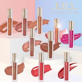 SUPERSTAR NUDE DIAMOND SHINE LIP GLOSS High Pigmented Lip Color Creamy Formula Non Sticky Professional Makeup Long Lasting Liquid Lipstick
