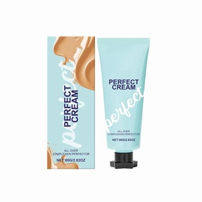 Supreme Creme All-Over Complexion Perfector, Concealer Cream Hydrating Full Coverage Concealer, Long-Lasting Cream Foundation, Waterproof Transfer-Resistant Skin Tint (1PC)