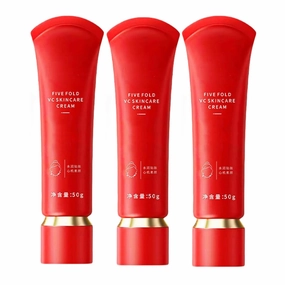 Swarous Moisturizing Brightening Tone-up Concealer Cream, Five Fold VC Skincare Cream Anti-Wrinkle, Corrector Tone-Up, Oil Control &Long-Lasting & Waterproof (3Pcs)