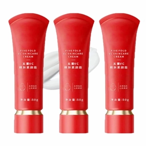 Swarous Moisturizing Brightrning Tone-up Concealer Cream, Five Fold VC Skincare Cream, Vitamin C Makeup Tone up, Corrector Tone-Up, Oil Control &Long-Lasting & Waterproof (3PC)