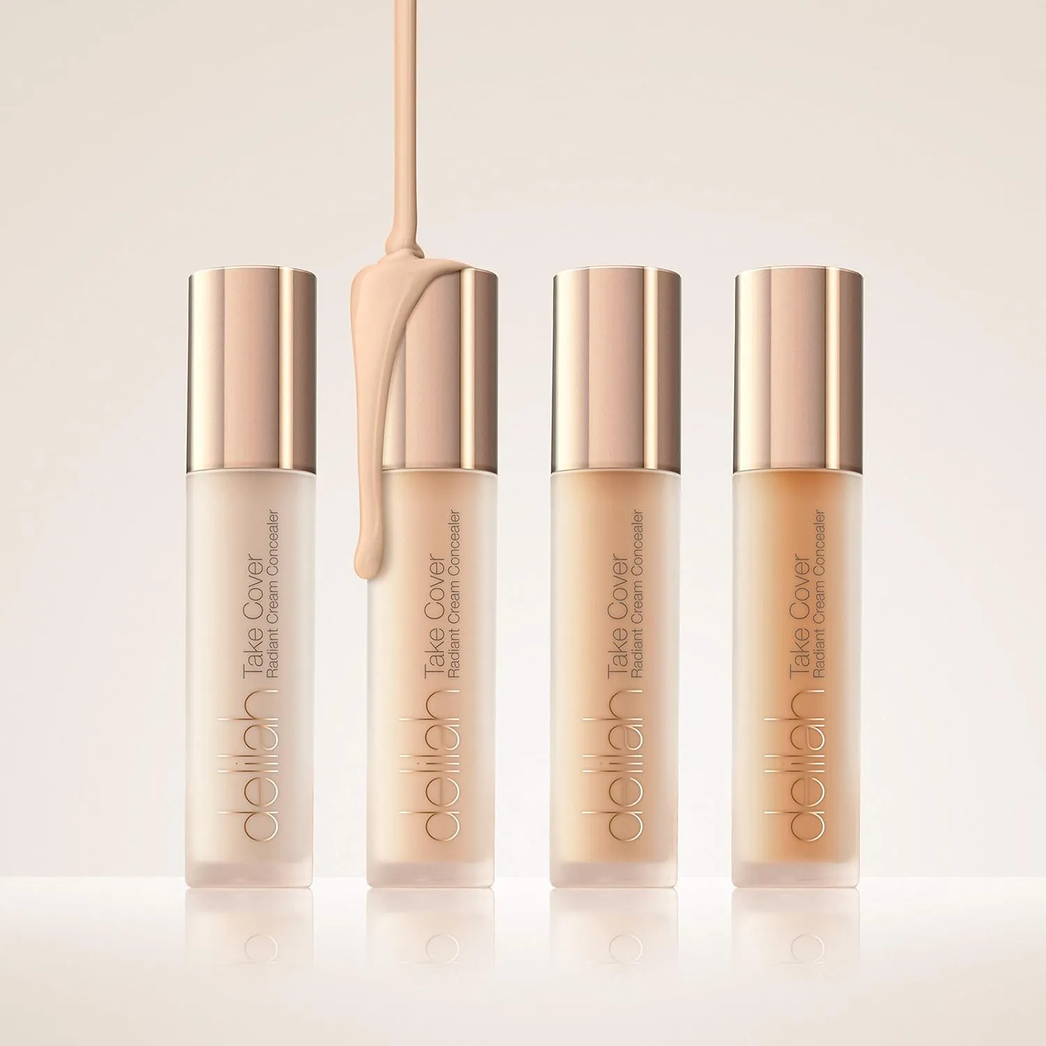 Take Cover Radiant Cream Concealer - Marble - Easily Blendable, Hydrating, Long-Lasting, Light Reflecting, Imperfections Corrector - Enriched with Vitamin E - Medium to Full Coverage-0.12 Oz