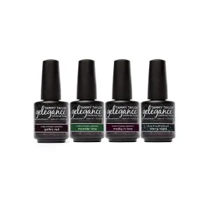 Tammy Taylor Bride of Frankie | Gelegance Gel Polish Bundle | Won't Shrink, Wrinkle or Pull Back | Contains Nail Strengtheners | Always Shiny