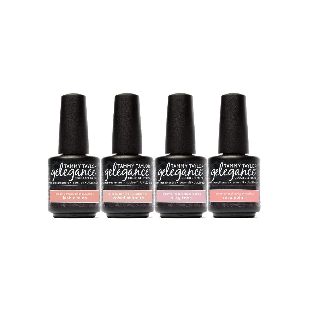 Tammy Taylor Creamy French Pinks | Gelegance Gel Polish Bundle