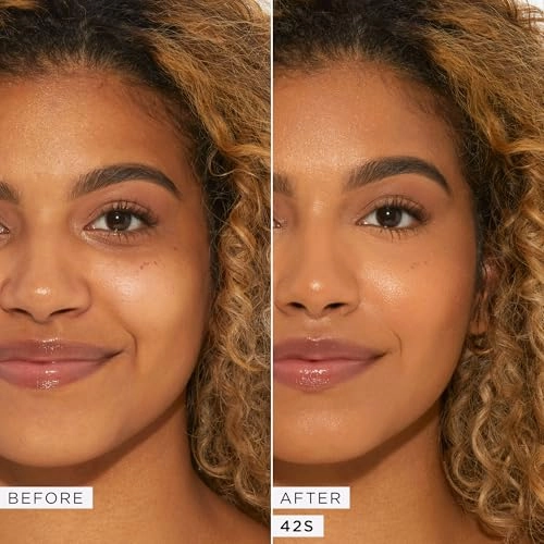 tarte creaseless creamy full-coverage concealer - 42S tan sand (tan skin with warm, golden undertones) - full size
