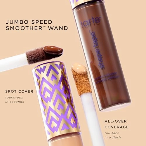 tarte shape tape full-coverage concealer - 38N medium-tan neutral (medium to tan skin with a balance of warm & cool undertones) - full size