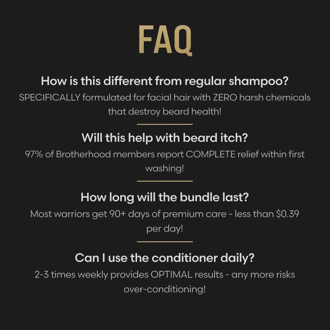The Beard Struggle - Radiance Beard Wash & Conditioner Bundle - Gold Collection - Pack of 2, Hoenir's Poem - Nourish, Cleanse, Softens, & Strengthens Beard - Beard Wash and Conditioner for Men