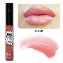 The Balm Read My Lips Lip gloss- Bam!