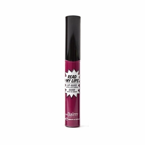 The Balm Read My Lips Lip gloss- Pow!