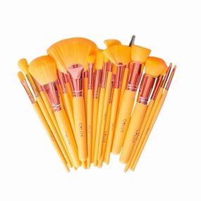 Thursday 24pcs Makeup Brush Set – Soft Bristles, Cruelty-Free, Full Face & Eye Brushes for Foundation, Blush, Contour & Blending – Elegant Gold Design for Makeup Lovers & Professionals.